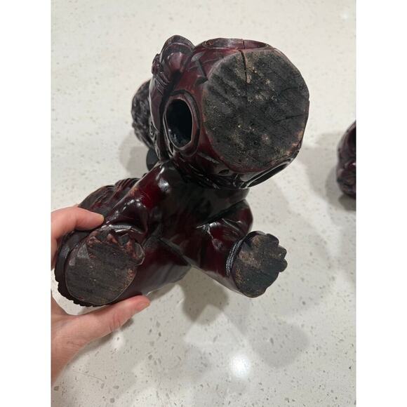 Vintage Foo Dog, also known as a Chinese Guardian Lions. - Picture 9 of 16